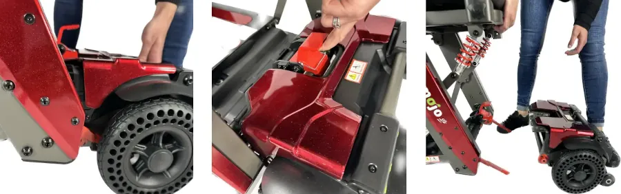 démontage scooter électrique ergo mojo lit
