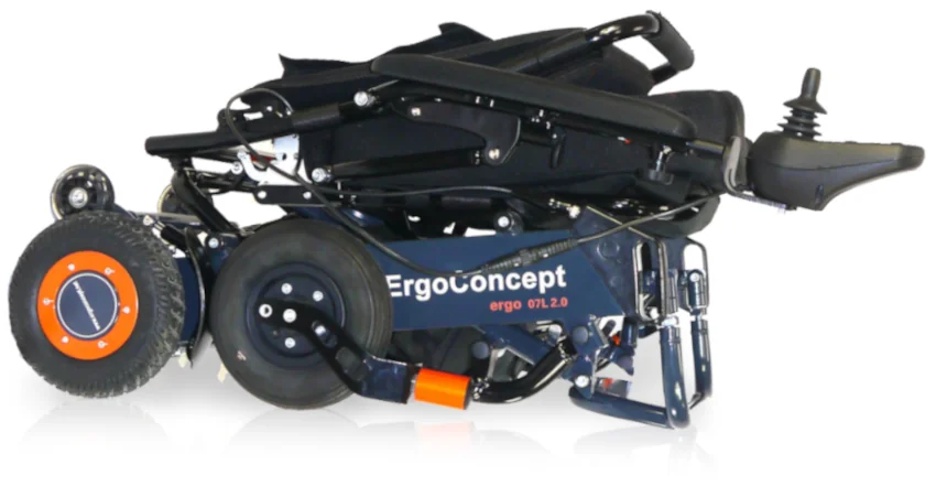 voiturette électrique pliable plié