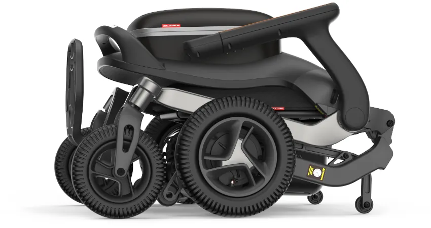 voiturette électrique plié