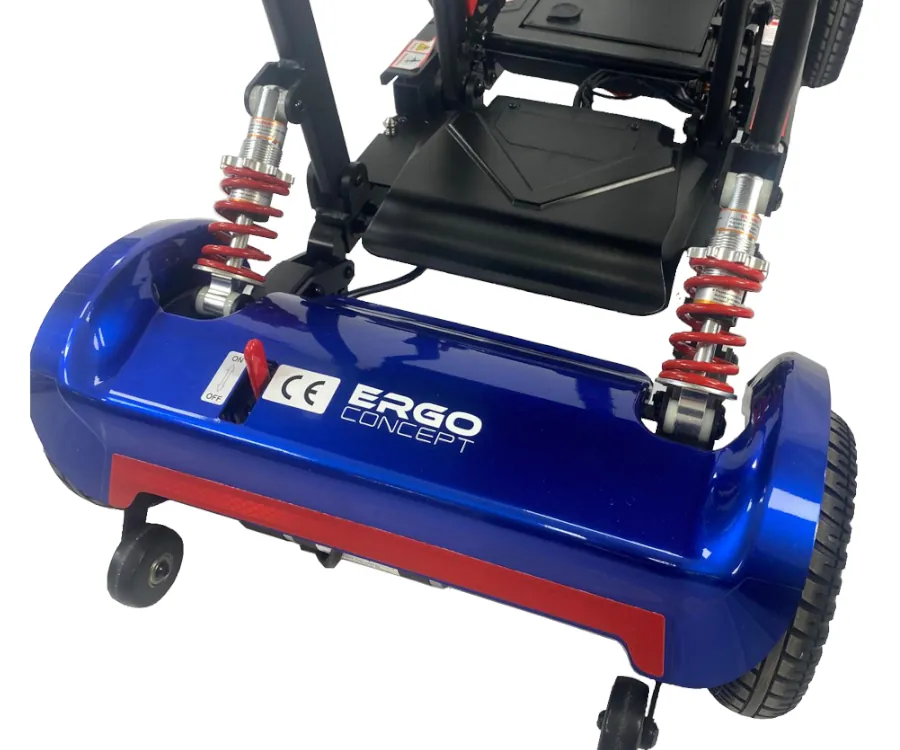 scooter électrique ERGO SWIFTY amortisseurs arrière