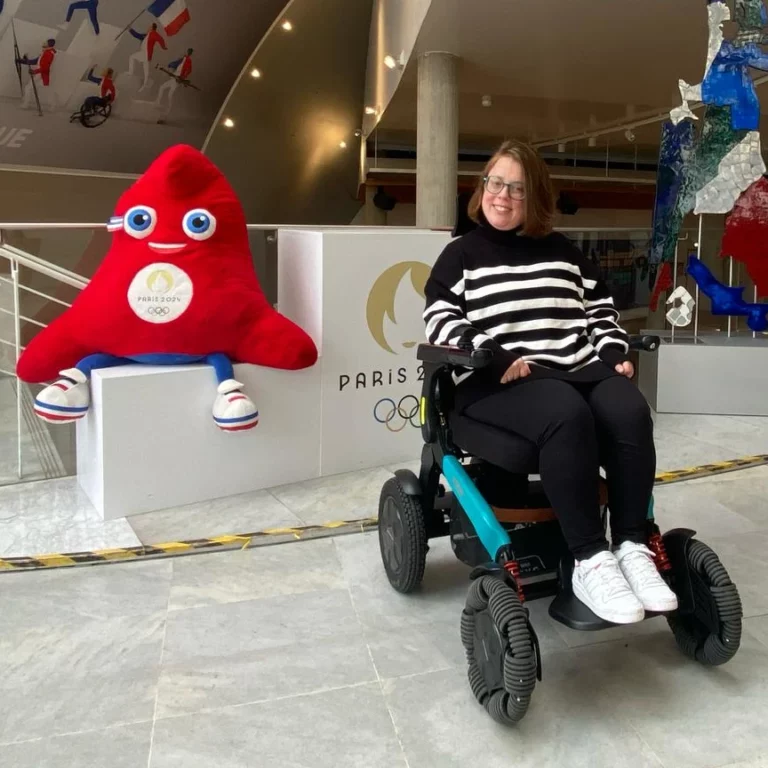 marine jo paralympique témoignage vie handicap